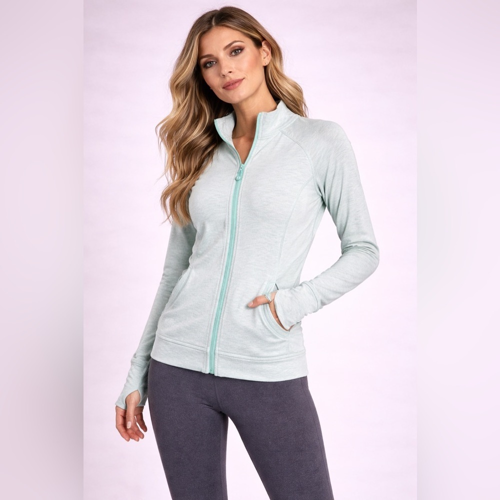 Lululemon Mint Green Full Zip Athletic Jacket Women’s Approx. S